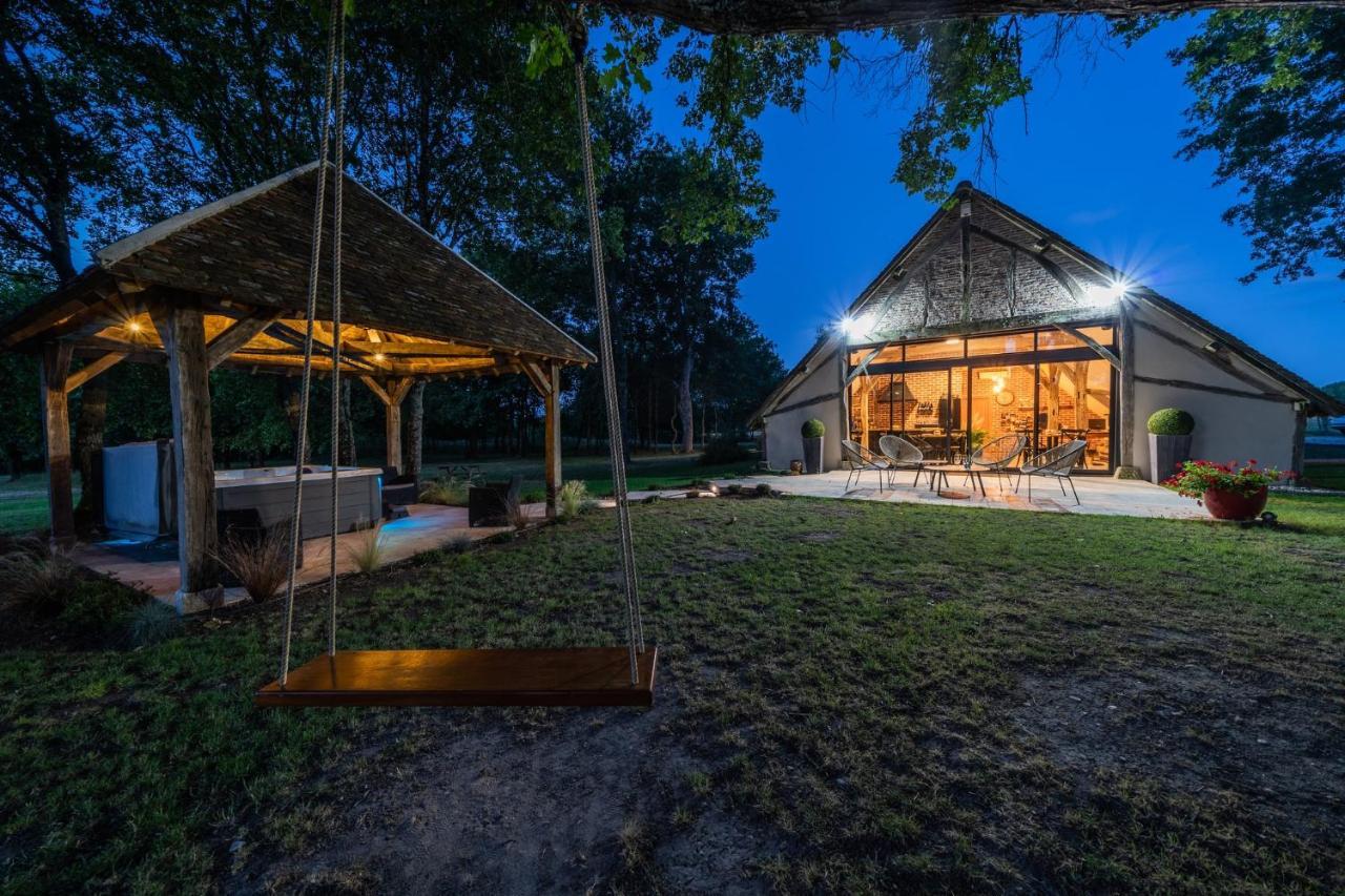 La Grange De Leonie, Chambres D'Hotes Avec Piscine Et Spa Méry-sur-Cher Exterior photo