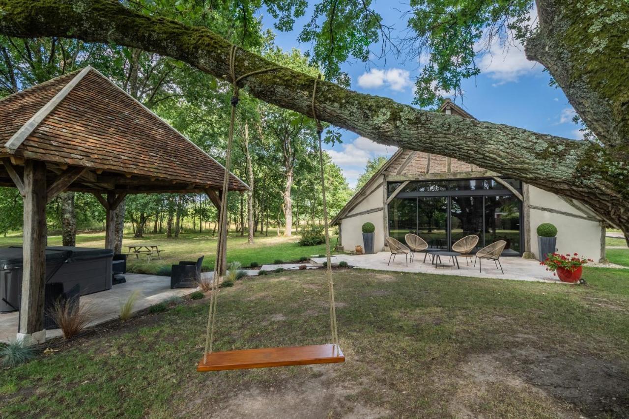 La Grange De Leonie, Chambres D'Hotes Avec Piscine Et Spa Méry-sur-Cher Exterior photo
