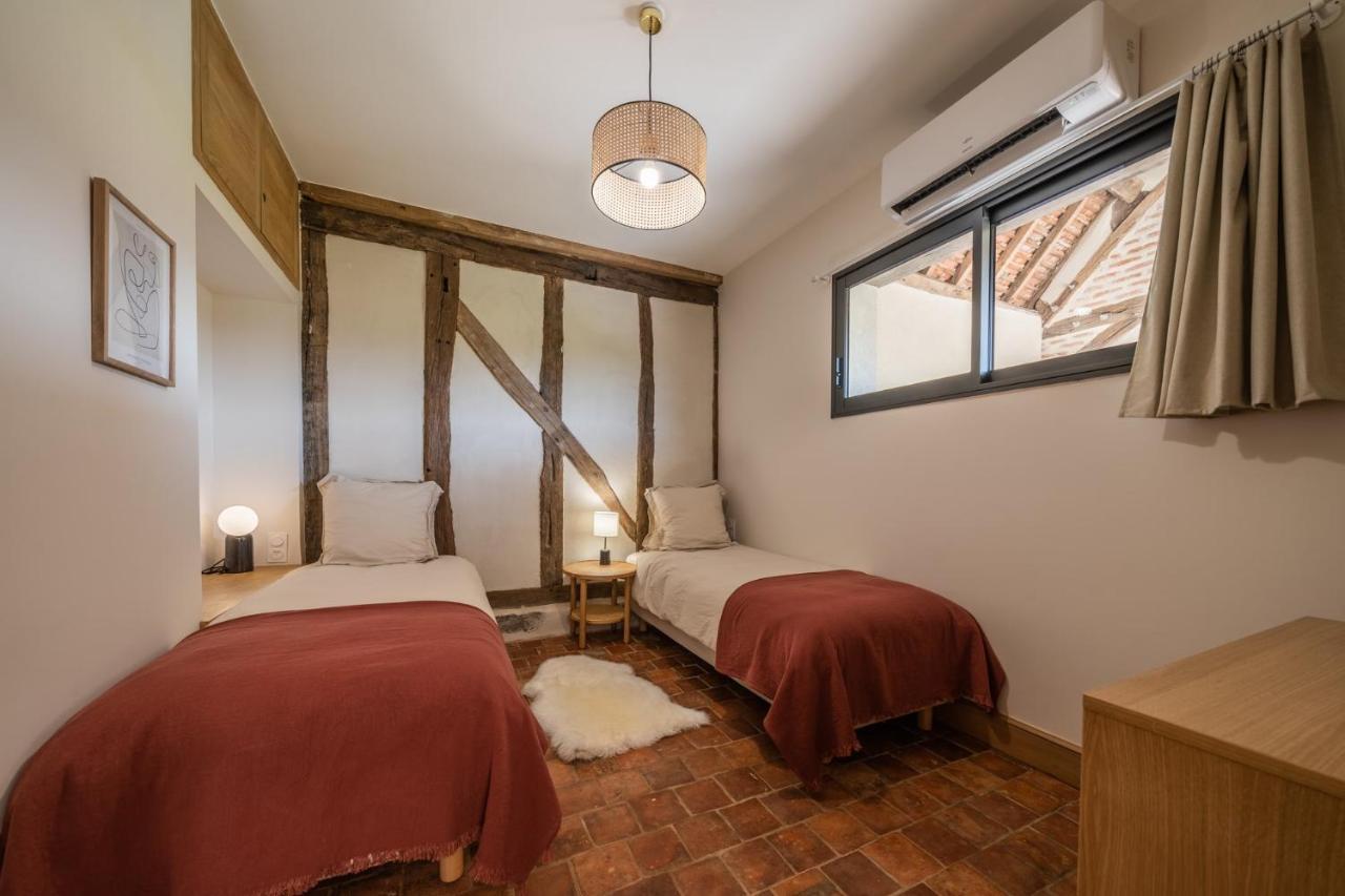La Grange De Leonie, Chambres D'Hotes Avec Piscine Et Spa Méry-sur-Cher Exterior photo