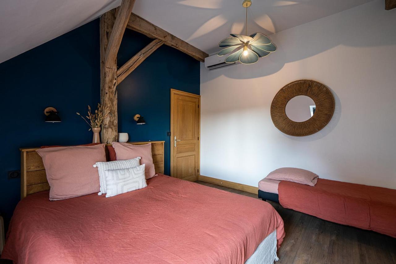 La Grange De Leonie, Chambres D'Hotes Avec Piscine Et Spa Méry-sur-Cher Exterior photo